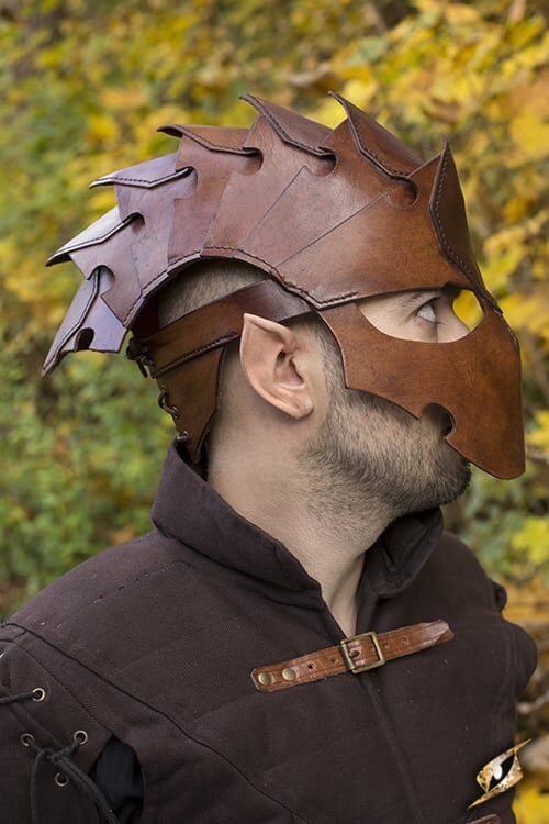 Assasin Helmet - Brown