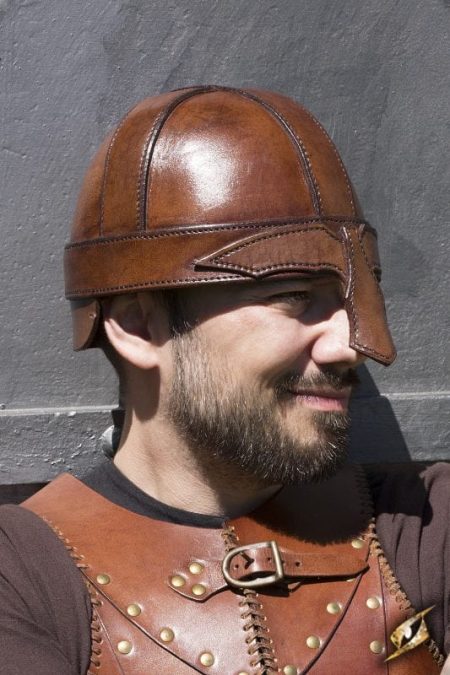 Warrior Helmet - Brown