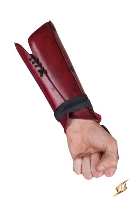 Samurai Bracers - Red - M