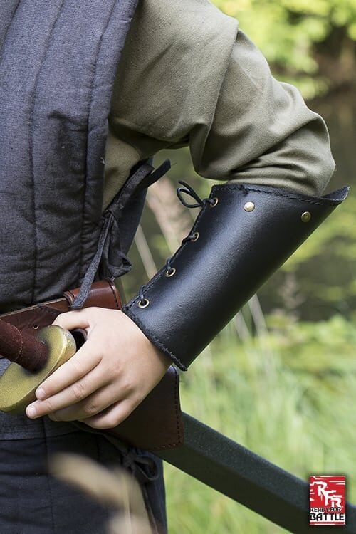 Ready For Battle Bracers Black