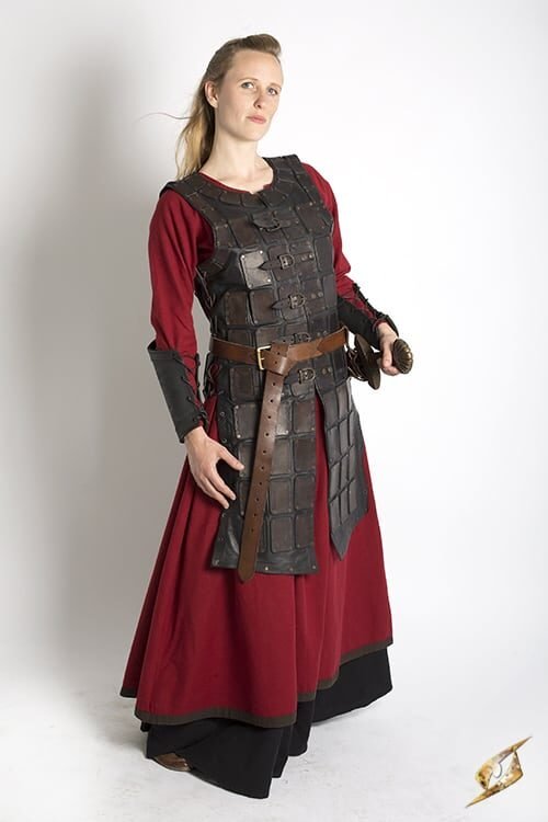 Leather Brigandine - Black