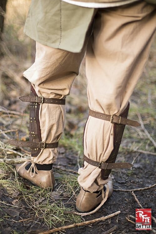 RFB Fighter Greaves - Brown - S