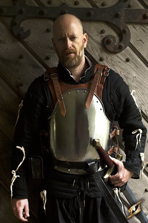 Torso Armour Merc - Brown