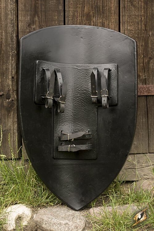Lion Shield - Green - 80x50 cm