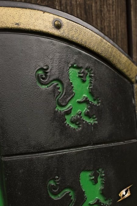 Lion Shield - Green - 80x50 cm - immagine 3