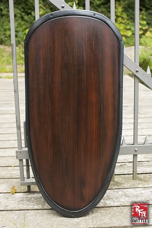 RFB Large Shield - Wood - 100x46 cm