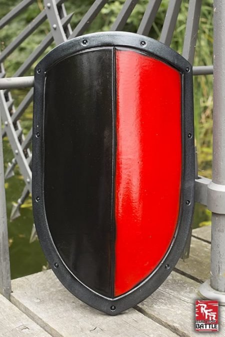 RFB Kite Shield - Black/Red - 60x36 cm