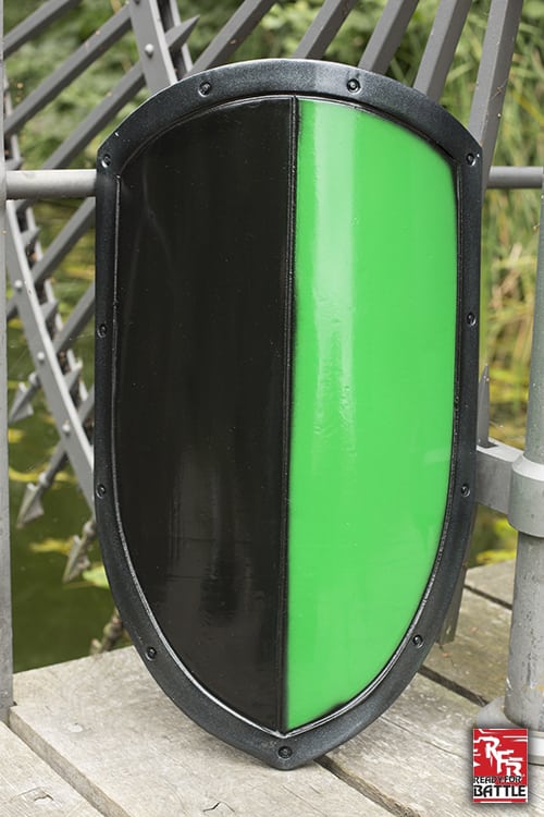 RFB Kite Shield - Black/Green - 60x36 cm