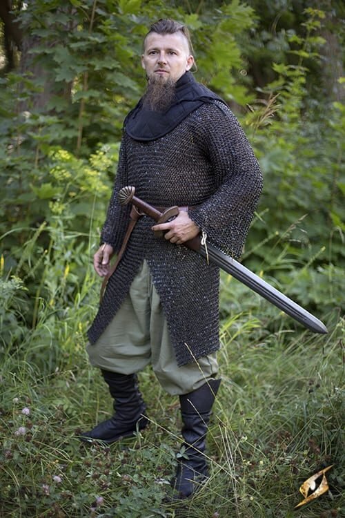 Chainmail - Long Sl. - Riv - Black