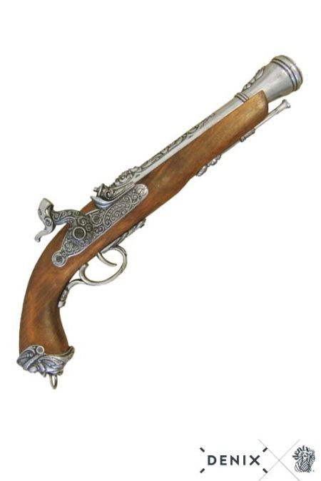 Pistola flintlock - Italia XVIII secolo - Acciaio