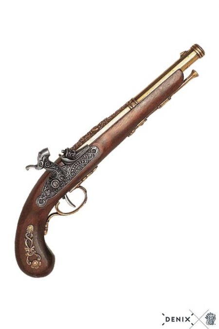Pistola a percussione - Francia 1832 - Ottone