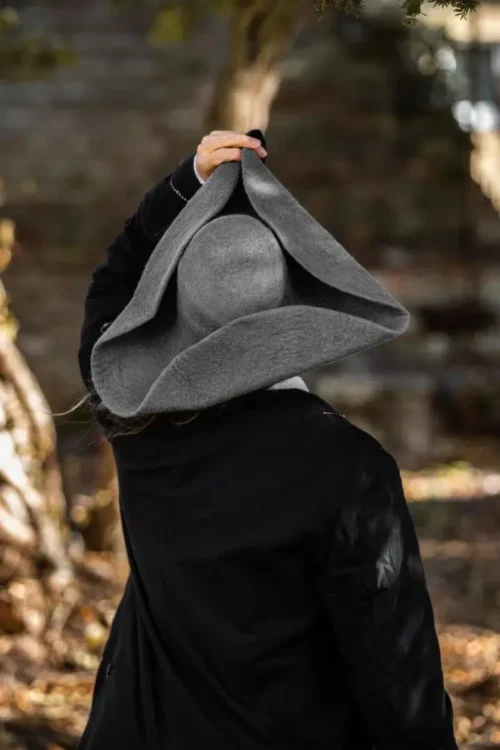 Cappello in feltro di lana tricorno "Hugo"