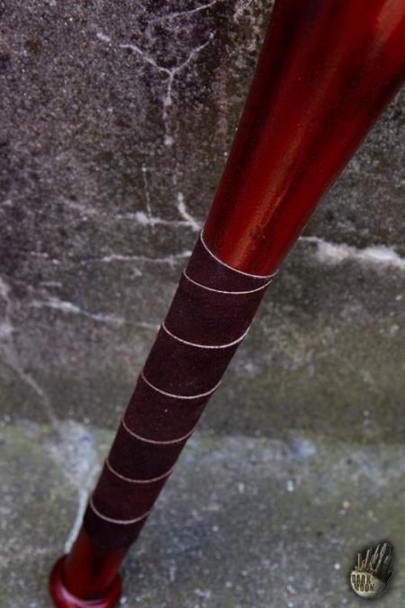 Barbed Wire Bat - 80 cm - Red - immagine 3