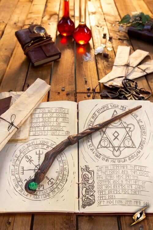 Druid Wand - Brown