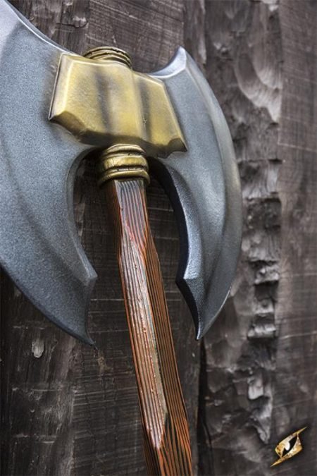 Doubleheaded Battle Axe - 85 cm - immagine 4