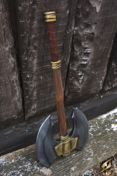Doubleheaded Battle Axe - 85 cm - immagine 2