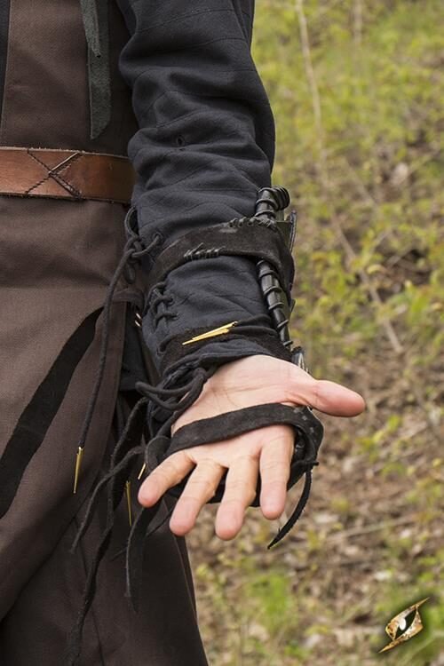 Bone Bracer Black/Desert Beige