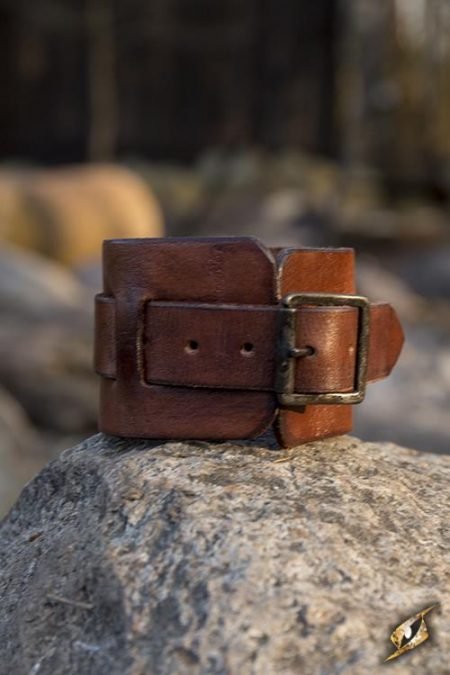 Cuff Bracelet - Brown - immagine 2