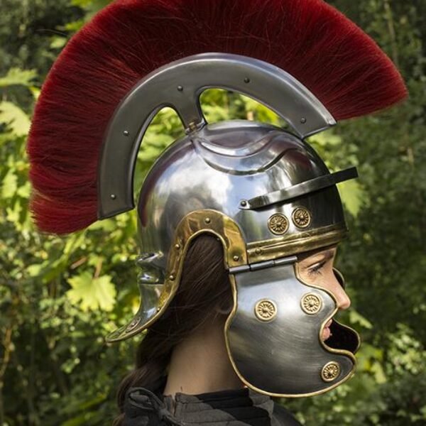Roman Trooper With Plume