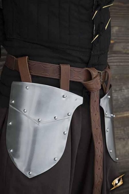 Soldier Belt Shields - Polished Steel - immagine 4