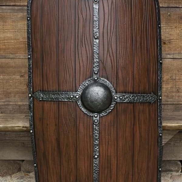 Titan Shield - Wood - 130x85 cm
