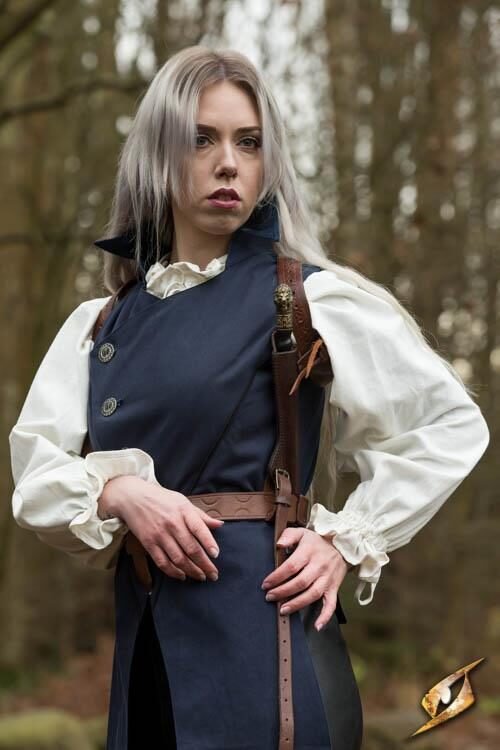 Wand Shoulder Holster - Brown Leather