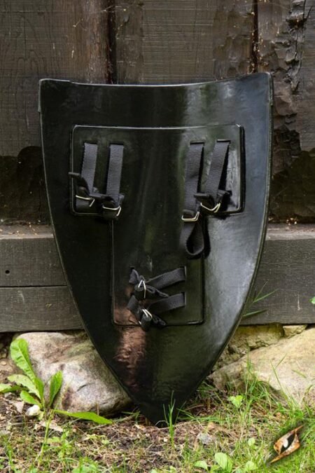 Crusader Shield - Wood - 70x50 cm - immagine 2
