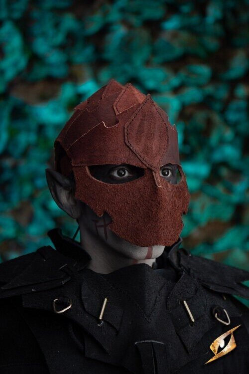 Assassin helmet - Suede
