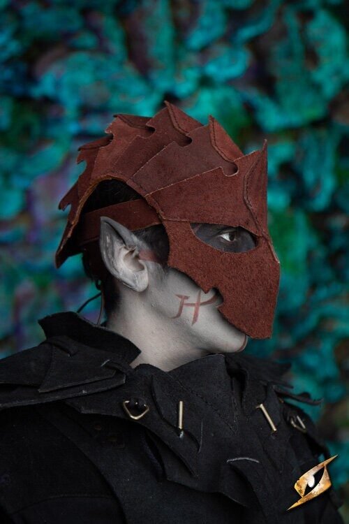 Assassin helmet - Suede