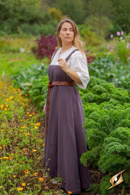 Dress Frida - Burgundy Grey