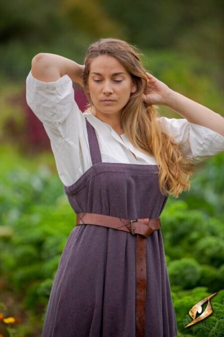 Dress Frida - Burgundy Grey - immagine 7