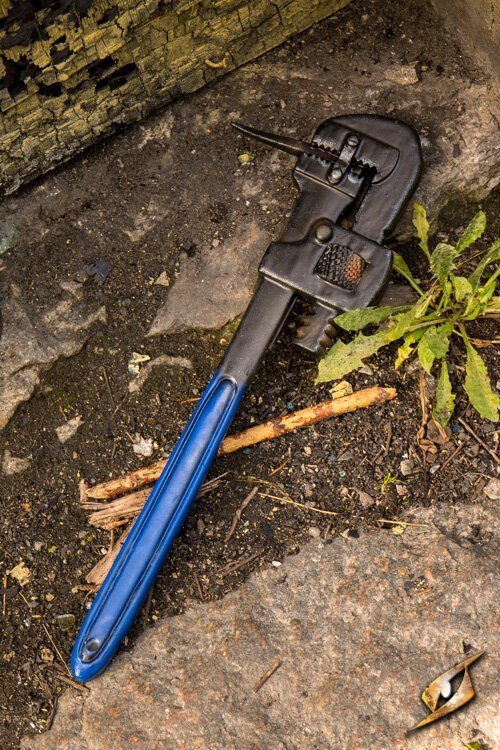 Spiked Monkey Wrench