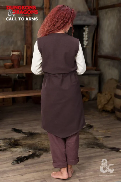 Dungeons & Dragons Druid Long Vest Brown