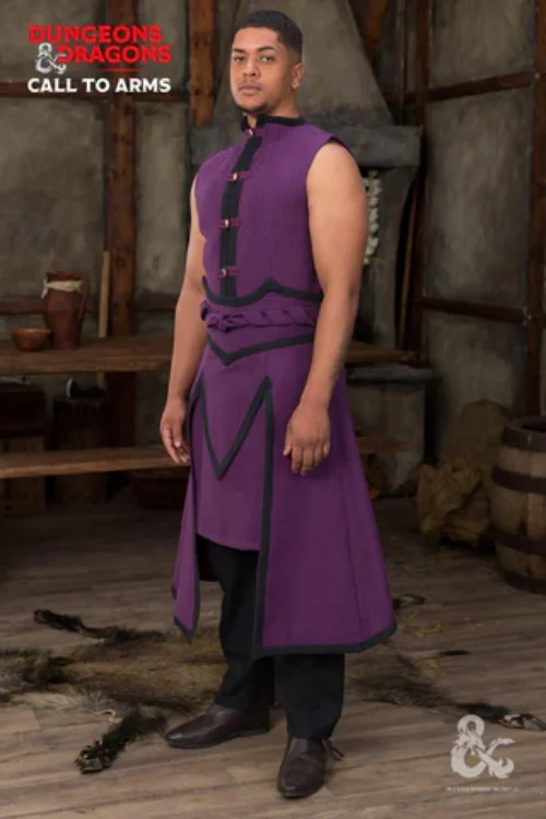 Dungeons & Dragons Sorcerer Battle Skirt Purple/Black