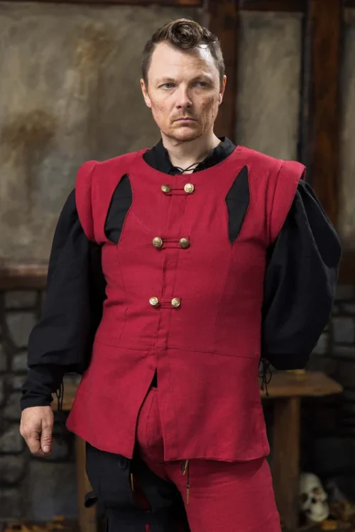 Imperial Doublet Type B Dark Red