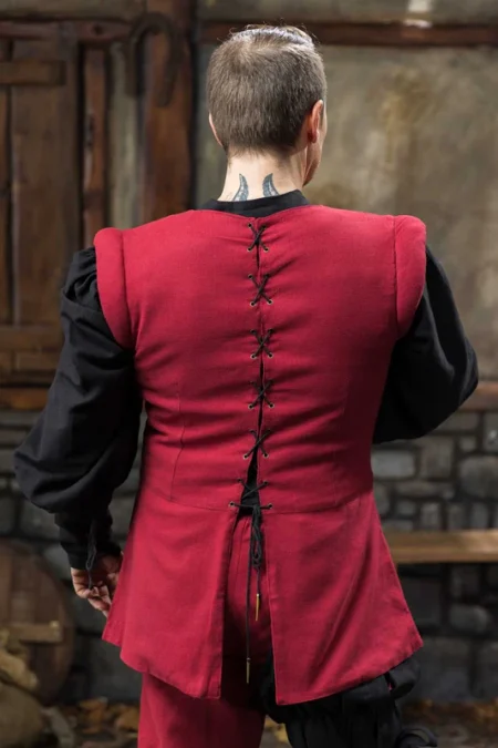 Imperial Jerkin Type A Dark Red - immagine 5