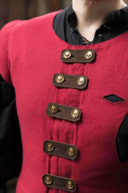 Imperial Jerkin Type A Dark Red - immagine 3