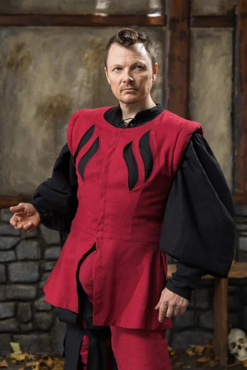 Imperial Jerkin Type B Dark Red