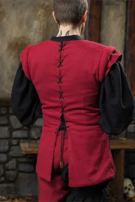 Imperial Jerkin Type B Dark Red - immagine 6
