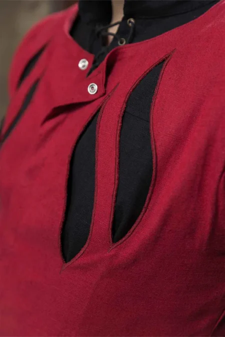 Imperial Jerkin Type B Dark Red - immagine 5
