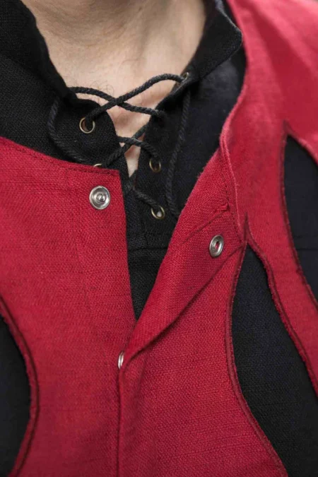 Imperial Jerkin Type B Dark Red - immagine 4