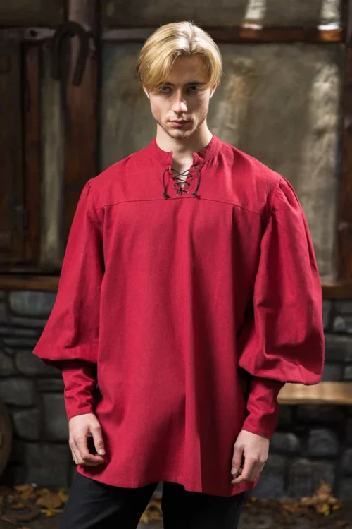 Imperial Shirt Type B Dark Red