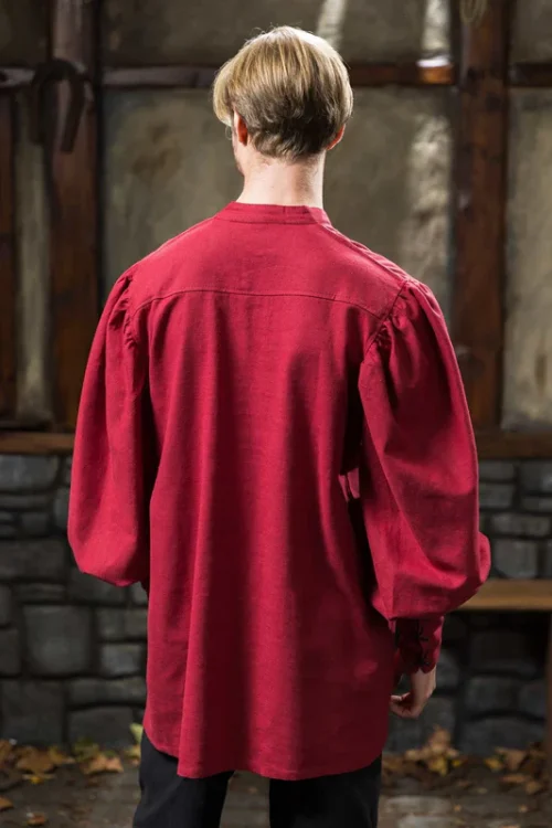 Imperial Shirt Type B Dark Red