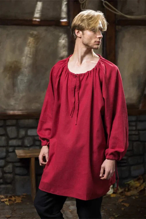 Imperial Shirt Type C Dark Red