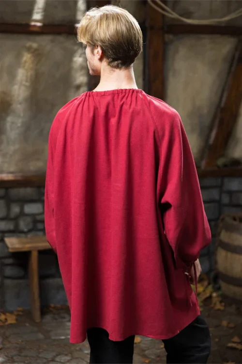 Imperial Shirt Type C Dark Red
