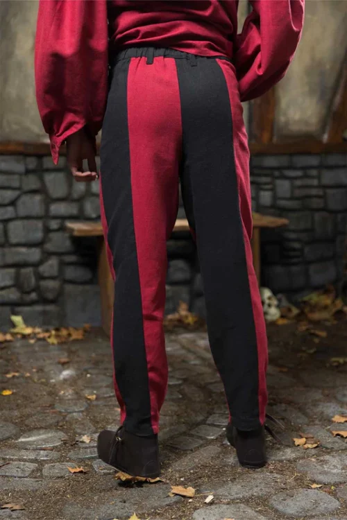 Imperial Trousers Type B Black/Dark Red