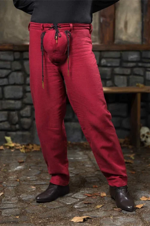 Imperial Trousers Type C Dark Red