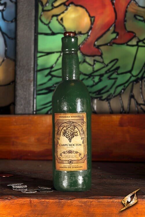 Wine Bottle - “Carpe Noctem"