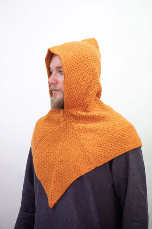 Knitted Wool Cowl Asbjorn