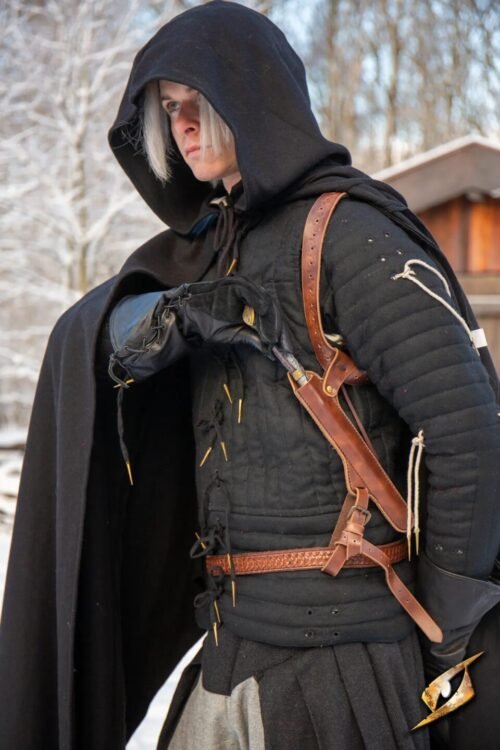 Wand Shoulder Holster - Faux Leather